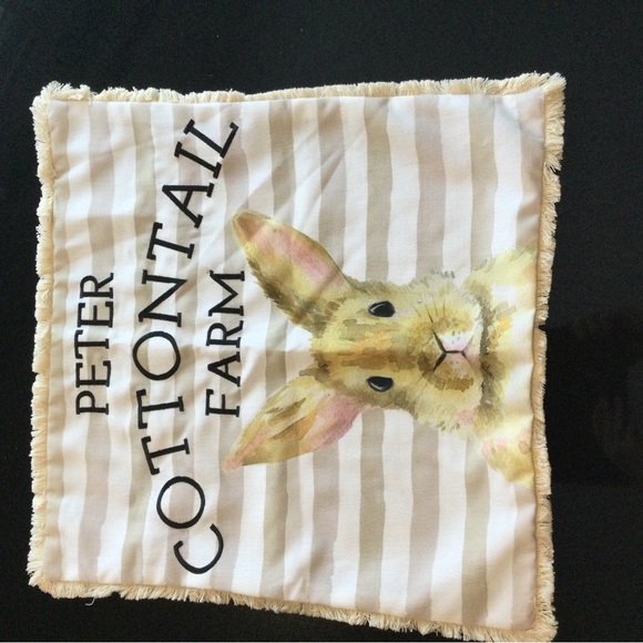 Peter Cottontail Farm Pillow case - Picture 4 of 4